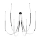 Люстра ARTE LAMP A2850SP-42BK